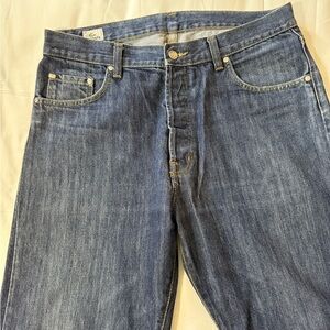 Lacoste Men's Straight-Leg Blue Denim Jeans